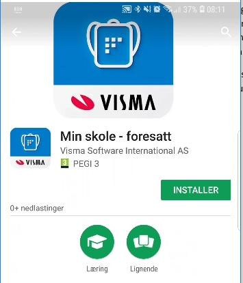 Visma Flyt Skole «Min Skole- foresatt» App for foresatte Vilkår for bruk av alt materiell tilknyttet Visma Flyt Skole Alt innhold, videoer, opplæringsmateriell, produkter og/ eller annet materiell