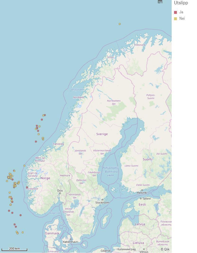 Figur 11. Hendelser i kategorien Petroleum/Offshore for 2018.