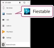 Installere "Fiestable" Installer "Fiestable" på smarttelefonen, iphone osv.