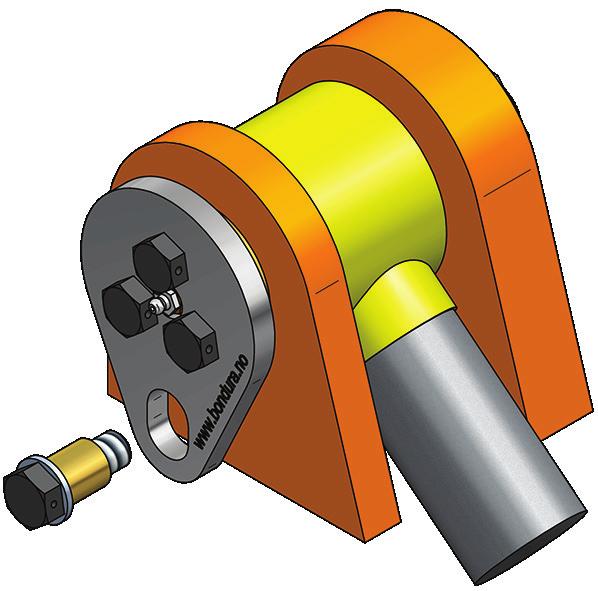 By using correct tread paste we ensure the correct torque. Komponenter monteres.