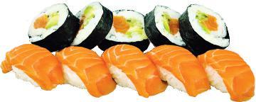 LAKS LOVER 5 stk nigiri laks 6