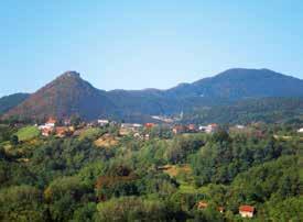 nabij de stad Samobor en op ca. 20 km van de Kroatische hoofdstad Zagreb.