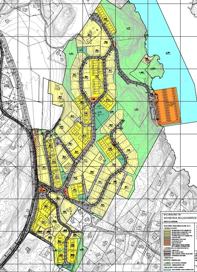 Forslag til planprogram Moneheia boligområde del av område B2 Side 4 av 20 1. Innledning Da området Moneheia ble tatt opp til regulering i 2015, ble eiendommene gnr. 74/bnr.