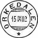 ORKANGER LJAAMO I ØRKEDALEN (Orkdal) nevnes i historien som poståpneri opprettet 1758.