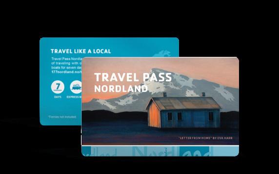 TRAVEL PASS NORDLAND kr 990 BYRAA byraabodo.