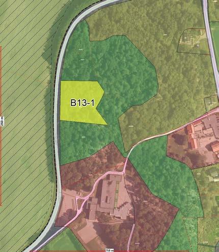 4045/5 B13 1 Vestli v/jordet skole NÅVÆRENDE FORMÅL: Grønnstruktur 5 DAA Innspillet støtter ikke opp om bærekraftig by- og tettstedsutbygging i forhold