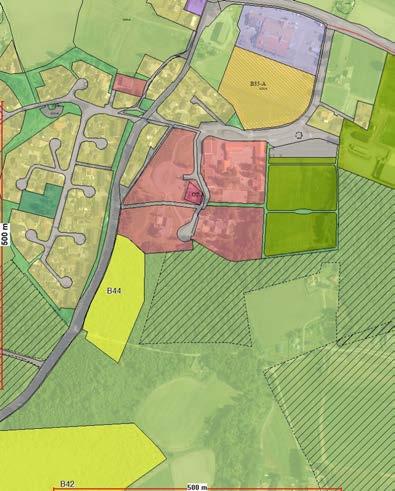 4092/2 B44 Berglund NÅVÆRENDE FORMÅL: LNF Regulert til jord- og skogbruk Barskog/jorddekt 14 DAA Dette innspillet støtter opp om Helgeroa/Søndersrød