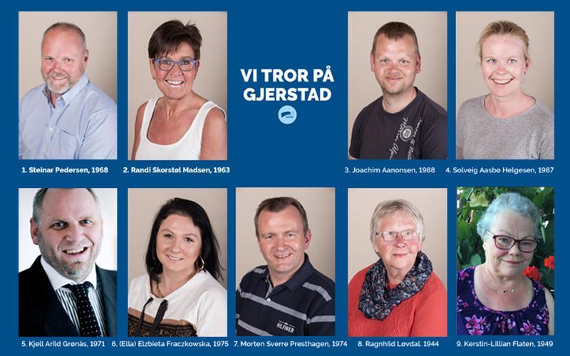 GJERSTAD HØYRES VALGPROGRAM