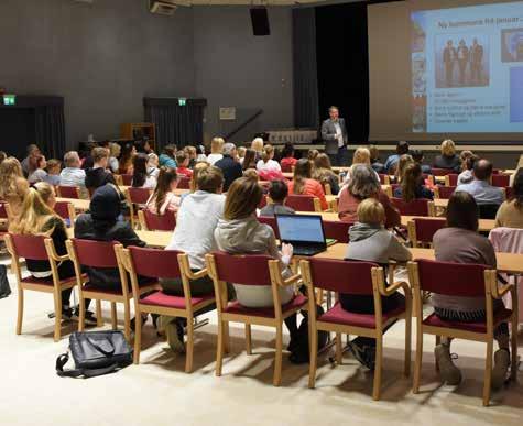 Det er oppretta ei arbeidsgruppe samansett av pedagogar og representantar frå elevråda som skal arbeida fram undervisningsopplegg som engasjerer elevane fram mot 1. januar 2020.