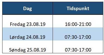 Kiosk Salg av mat og drikke i Sagstua (se Arenakart). Det vil være tilgang på betalingsterminal og Vipps. Sykkelvask Det vil være sykkelvask i høyre kant av lagsteltområdet (se Arenakart) 11.2.