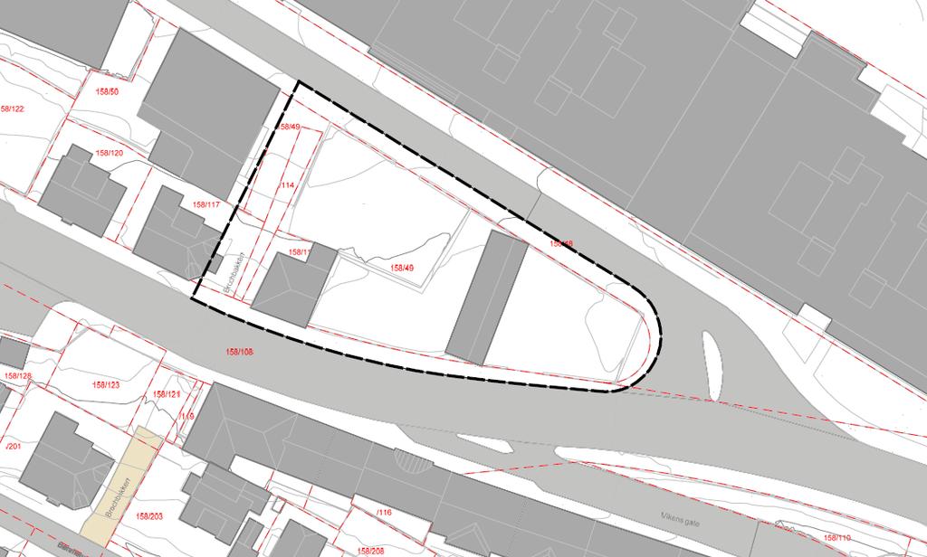 Hovedinnhold i planinitiativet a) Bakgrunnen for planinitiativet Bakgrunnen for planinitiativet er ønske om etablering av nytt kontorbygg på området F14 i reguleringsplan for Damsgårdsundet Sør.