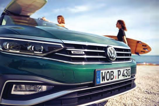 Gjør det du har lyst til Den nye Volkswagen Passat Alltrack leveres som standard med 4MTIN firehjulsdrift og et spesielt