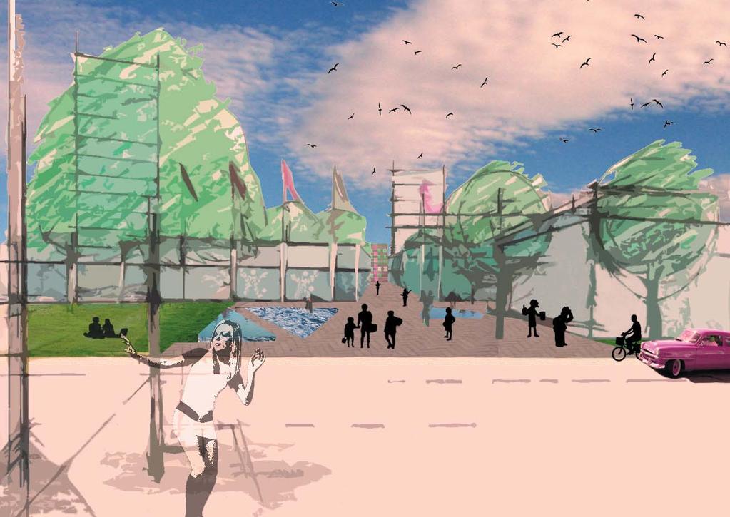 Det blå-grønne urbane Ensjøtorget: Torget ved Ensjø T-banestasjon vil sannsynligvis bli det viktigste