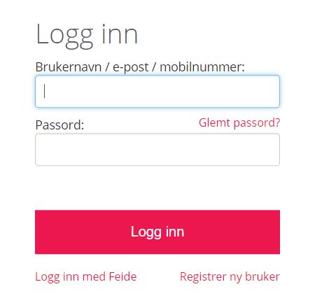 Når de skal jobbe i produktet senere, bruker de samme innloggingsdetaljer.? Elever som tidligere har brukt Smart Øving eller andre Gyldendalprodukter, kan fortsette å benytte sin eksisterende bruker.