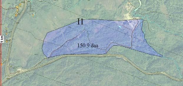 Deponiområde ved Langslett Kommunedelplan 2002 2012: Området ligger ved gammelt grustak ved Langslettkrysset om lag 12 km fra Storslett på eiendommene 70/1 70/4 og 70/11.