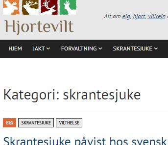 Aktuelle tiltak Begrense/eliminere smittekilder Reduksjon hjortevilt randsone