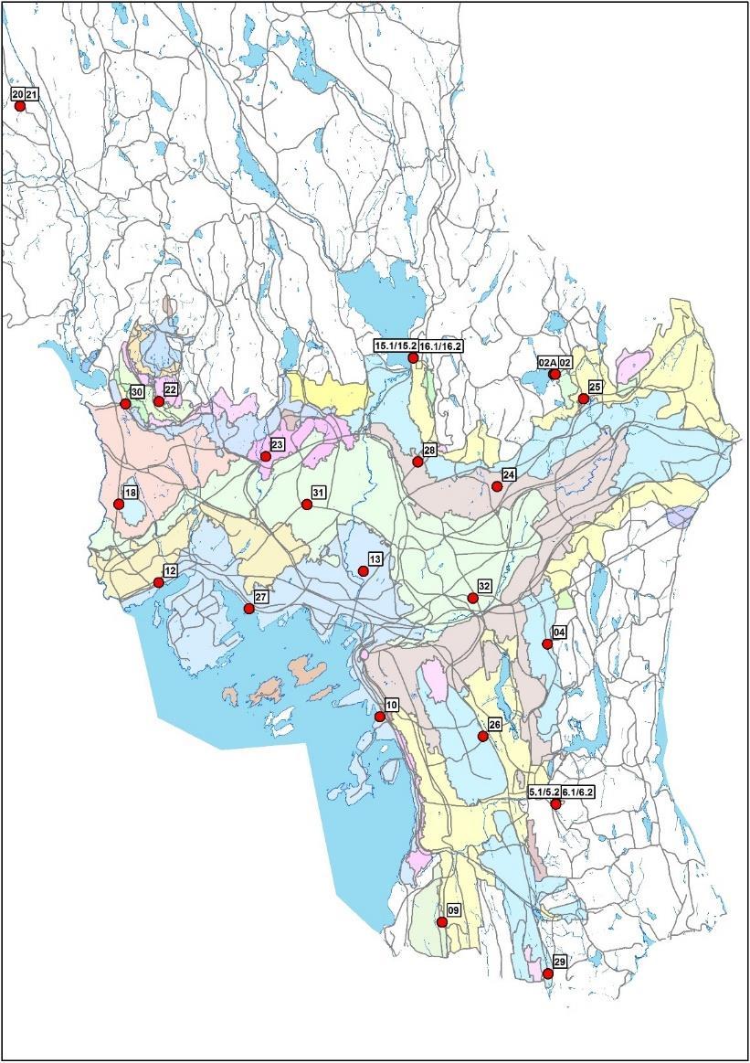 4. LEDNINGSNETT Prøvepunkter på drikkevannsnettet Drikkevannsforskriften stiller krav om at drikkevannsprøvene skal gi et representativt bilde av vannkvaliteten gjennom året.