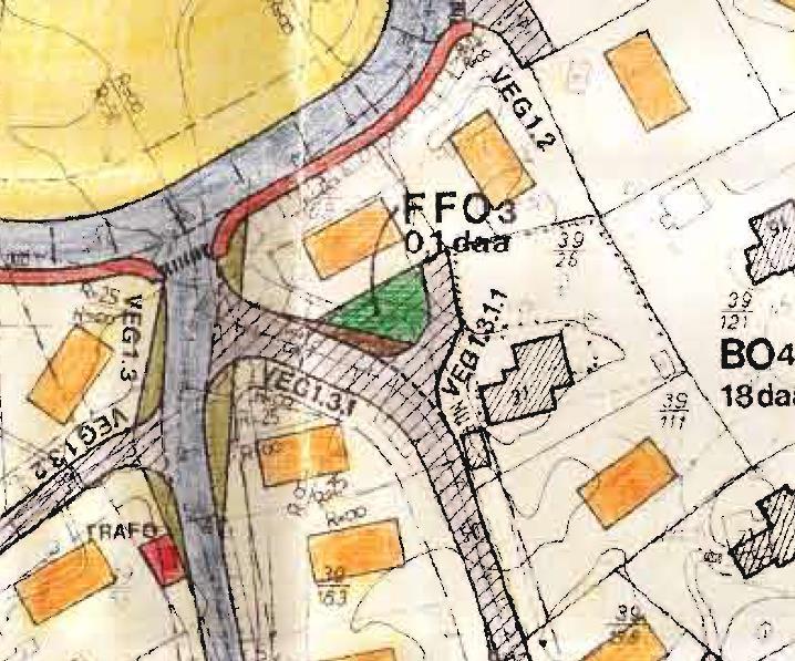 4 GJELDENDE PLANSTATUS 4.1 KOMMUNPLANEN Hovedformålet i den gjeldende kommuneplanen for området er bebyggelse og anlegg. I utkast til ny kommuneplanen ligger området innenfor ytre fortettingssone. 4.2 REGULERINGSPLANER Hovedformålet i den gjeldende plan (YTREBYGDA.