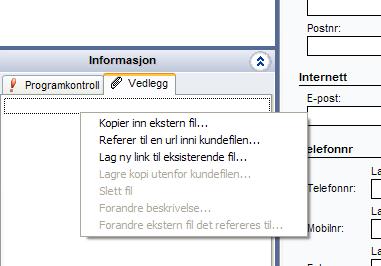 Det er viktig å ikke krysse av i boksen for «Lag link til filen», dersom man vil ha full kontroll på at vedlegg ikke skal bli borte.