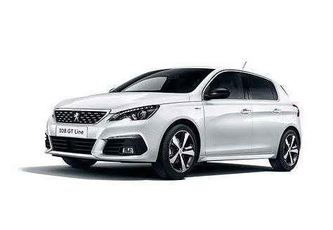 NYE PEUGEOT 308 STANDARD- OG EKSTRAUTSTYR TEKNISKE