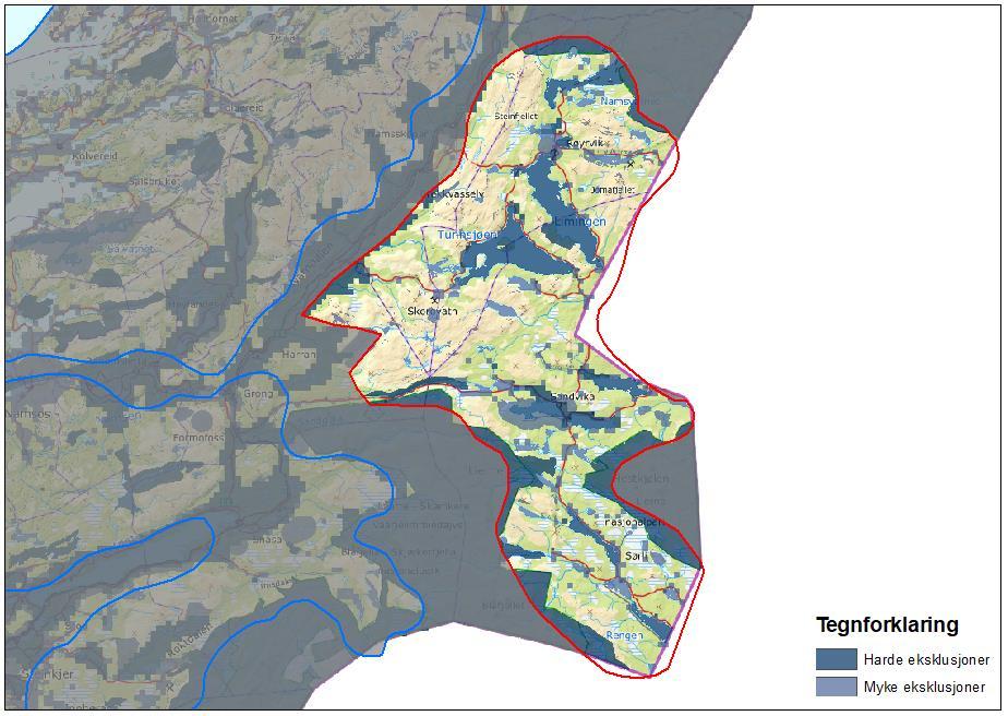 Innledende beskrivelse av området AREAL: 4326 km 2 KOMMUNER: Lierne, Grong, Namsskogan, Røyrvik Store skogsområder og fjell over tregrensen preger denne delen av landet.