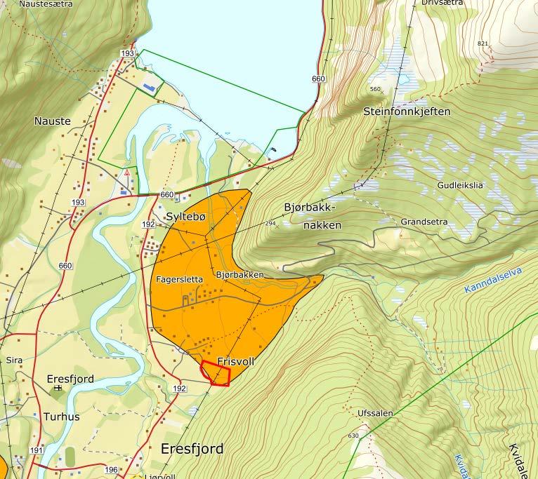 Planlagt uttak er beregnet å gi ca 170 000m3 faste masser. Planlagt årlig uttak: ca 10 000m3. Planlagt uttaksområde er ca 30 daa. Planlagt driftstid: kl 8-16, 2-3 dager pr uke (kun hverdager).