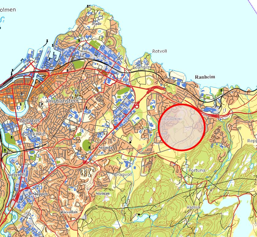 Endringene er i tråd med plankart som fulgte ble vedtatt i bystyret 21.6.2018, og er uendret.