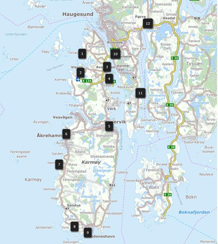 Kart fra kommunenes nettside under Båtopptrekk tilgjengelige for alle Det var på bakgrunn av Kystverkets uttalelser og innsigelse, at det ble regulert areal til båtopptrekk på 15/30.