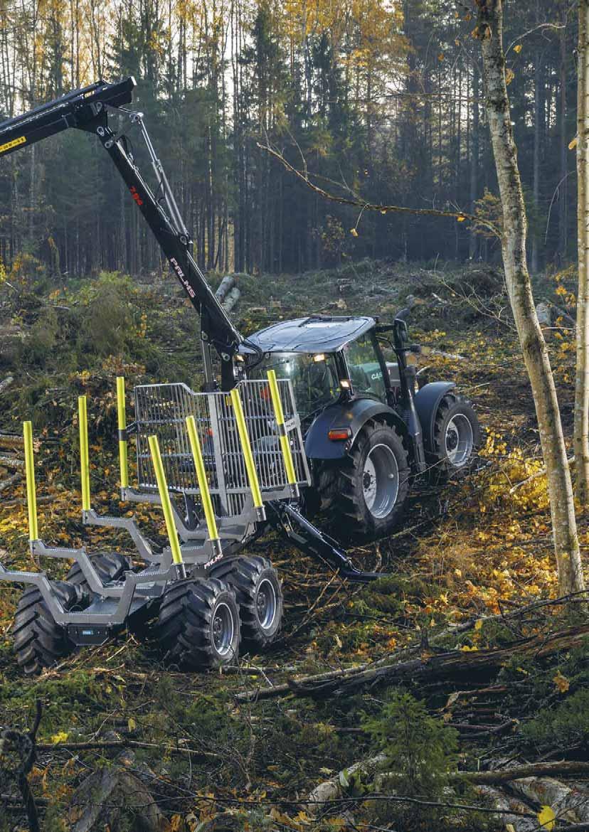 NYE TANNKRANS FORBINDELSER Det nye patenterte akselsystemet for svingforbindelsene reduserer