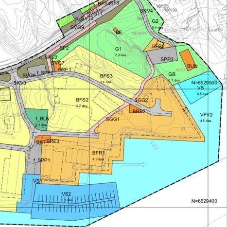 AVKLARING OM SØKNADSPLIKT VED ANLEGGSARBEID I SVARTTJERNBUKTEN HELLESUND Hellesund Eiendom AS ønsker ifølge forslag til detaljregulering av 24.5.