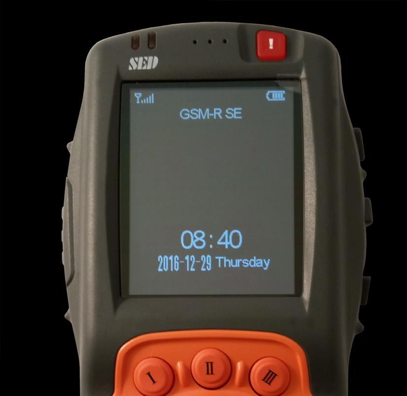 2019-06-04 Hurtigveiledning GSM-R telefon SED OPH-810R Versjon 2 8. NØdanrop Et høyt prioritet anrop som er brukt til å sende nødmelding.
