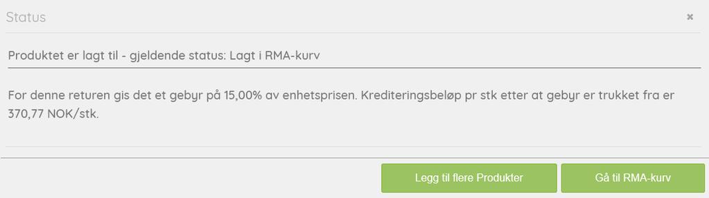 Dersom du ønsker å endre kontaktperson eller leveringsadresse på saken, kan dette gjøres via flikene «Annen kontakt» eller «Annen leveringsadresse».