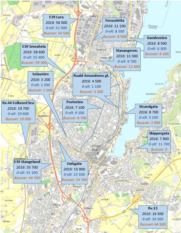 6 Omfang og konsekvens 6.1 Generelt for alle områdene Generelt vil utbygging av Bussveien øke tilgjengeligheten og påvirke trafikksikkerheten i nærmiljøet positivt.