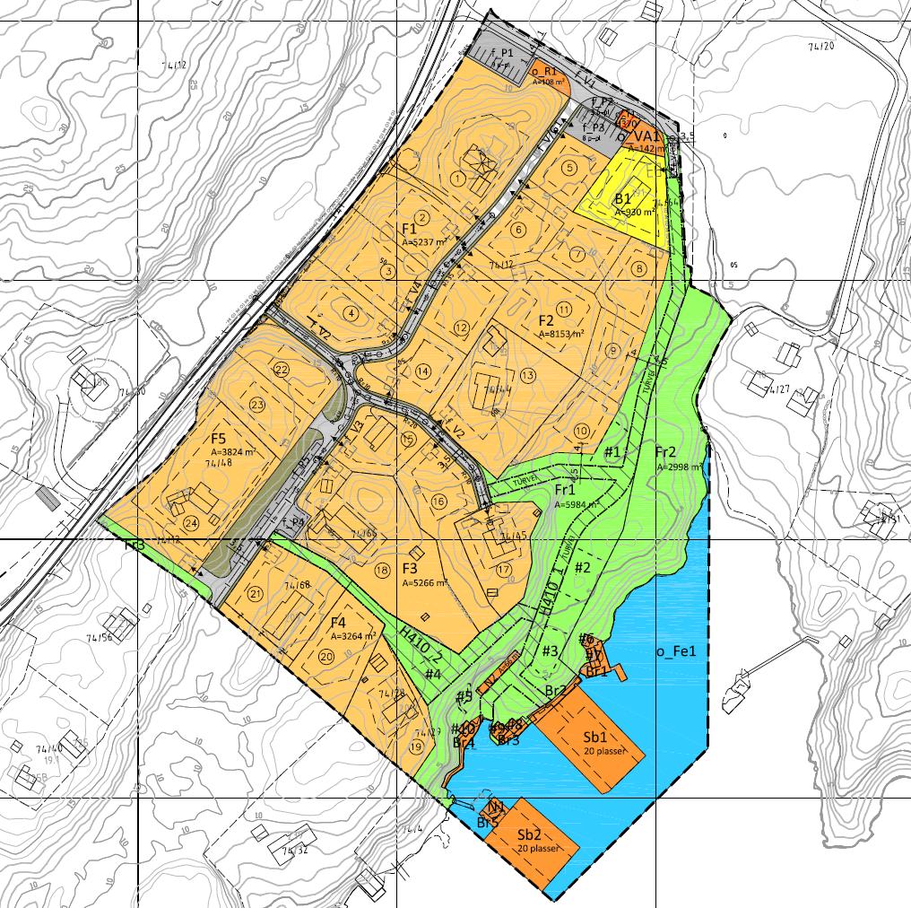 Side 26 av 37 8.8 El-forsyning og nettstasjon Det er avsatt areal i plankart (langs nordlig adkomstvei) til en eventuell ny nettstasjon.