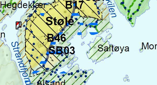 Side 9 av 37 6. PLANSTATUS OG OVERORDNEDE RETNINGSLINJER 6.1 Kommuneplan for perioden 2015-2027 Kommuneplanen for perioden 2015 2027 ble vedtatt av Grimstad kommunestyre 31.08.2015. Illustrasjon 2.