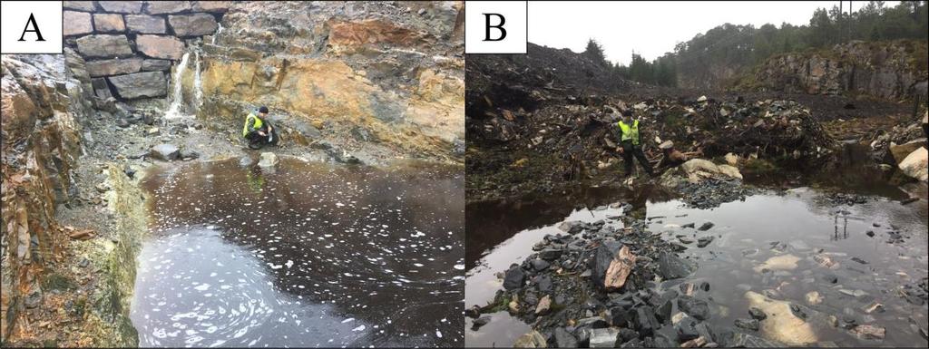 Prøvehòl G, I og X Prøvehòl G og I er henta frå bassenget, som ligg rett nord for utløpet i Heiavatnet. I bassenget var det hovudsakleg avsett finkorna materiale.