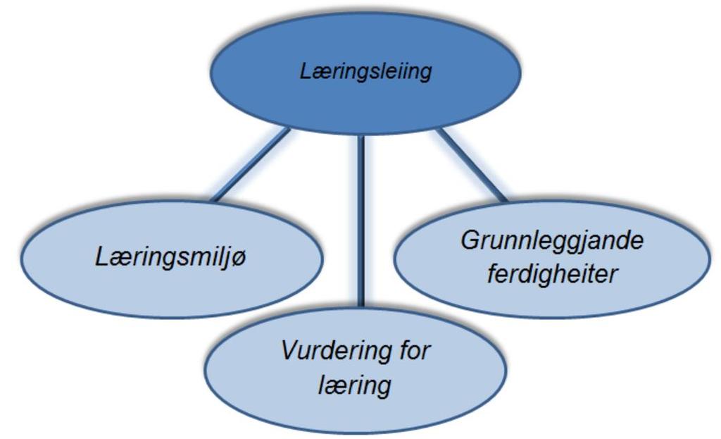 1.1 Læringsleiing Den overordna satsinga innan pedagogisk utviklingsarbeid er sidan 2015 samla i omgrepet «læringsleiing.