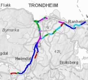 Tonstad. Forventes ferdig tidlig 2020. Utarbeide reguleringsplan Rv706 Falkenborg Nyhavna, hovedsykkelveg fra øst. Forventes ferdig sent 2020.