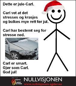 20. Nye tegnefilmer Carl har blitt vår gode venn på facebook. I tillegg til å legge ut bilder av Carl med smarte valg i trafikken, har vi nå også laget 11 korte tegnefilmer om Carl.