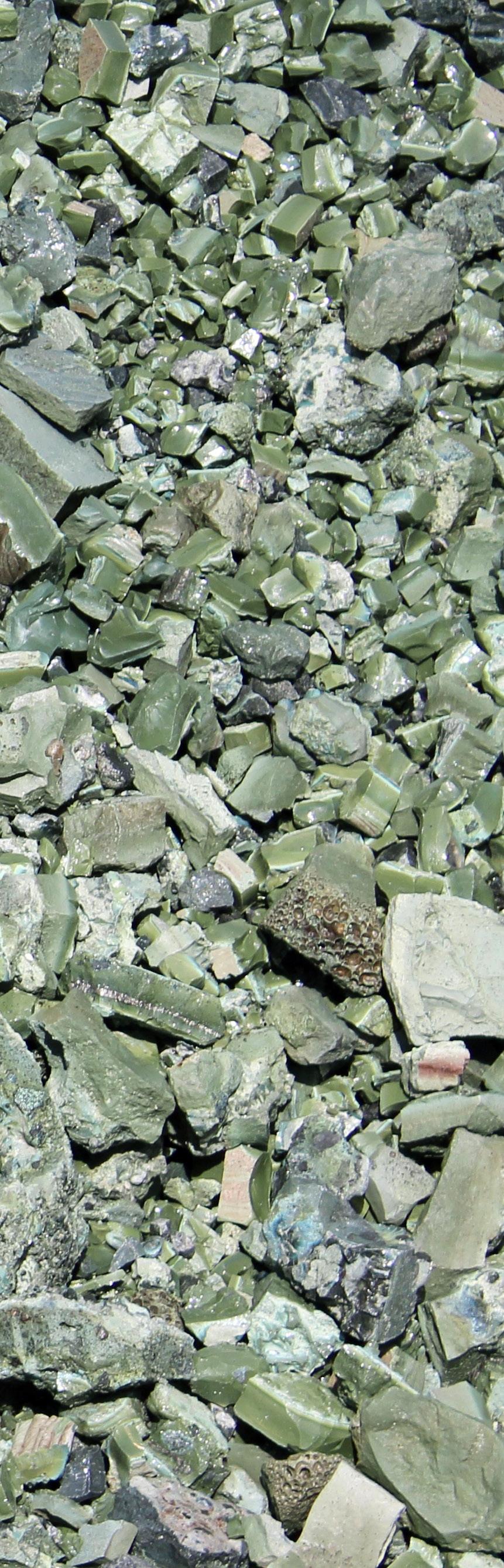 SILICA GREEN STONE Silica Green Stone (SiGS), er et av våre verdifulle og nyttige restmaterialer.