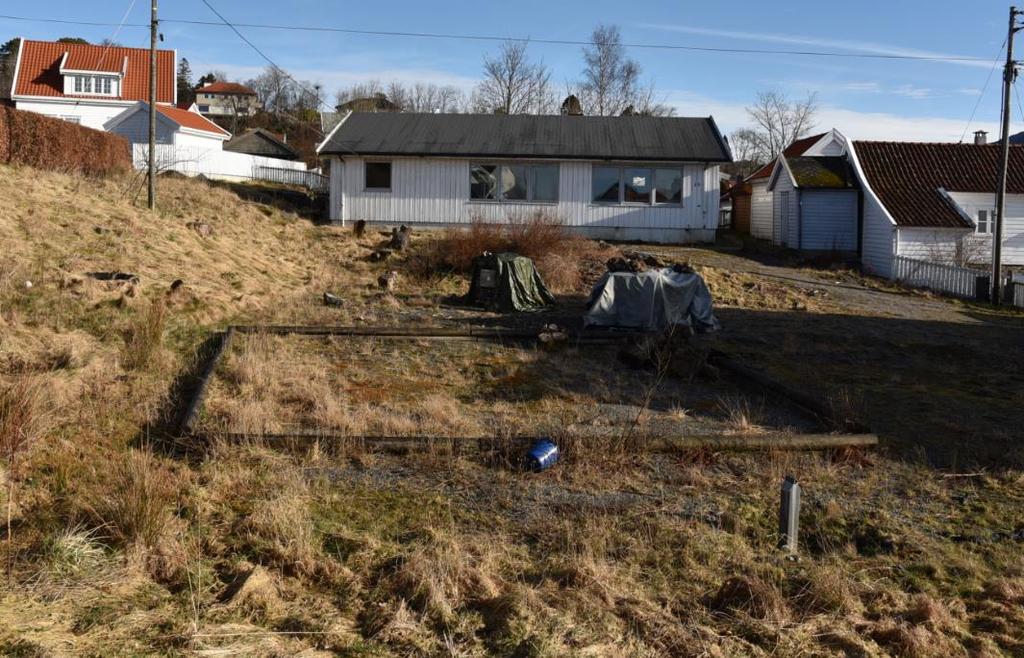 Barnehagebygget, sett mot øst.