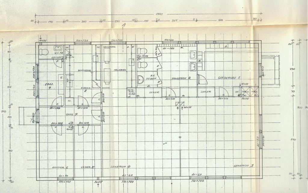 Figur 15: Plantegning barnehagen.