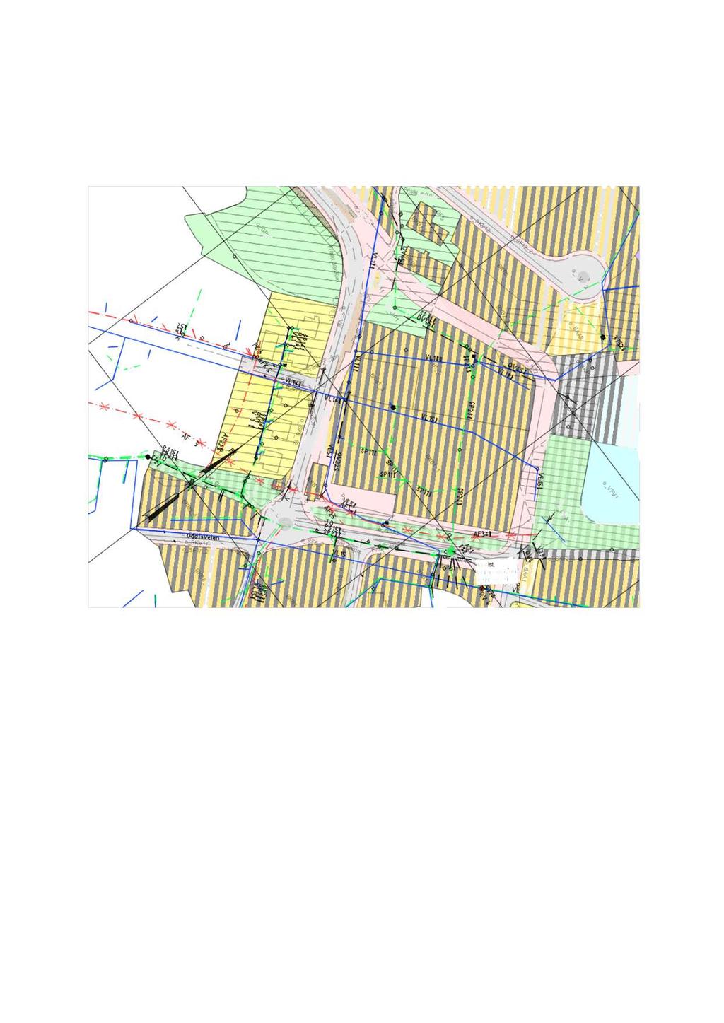 10 4 FREMTIDIG VA-ANLEGG Eksisterende kommunalt anlegg (inkl. pumpestasjon på Bryggeveien) er i konflikt med planlagte utbygging og må derfor legges om.