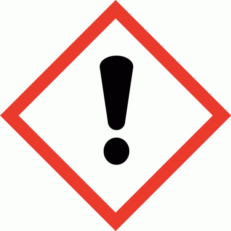 Piktogram Varselord Faresetning Sikkerhetssetninger Inneholder Advarselssetninger, tillegg Advarsel H317 Kan utløse en allergisk hudreaksjon.