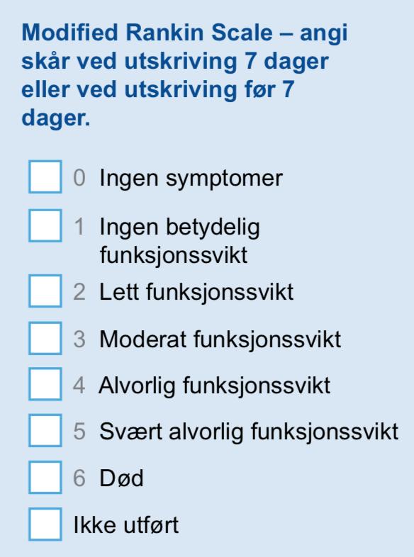 45 Men, kliniker bør kanskje uansett få Sjekkliste