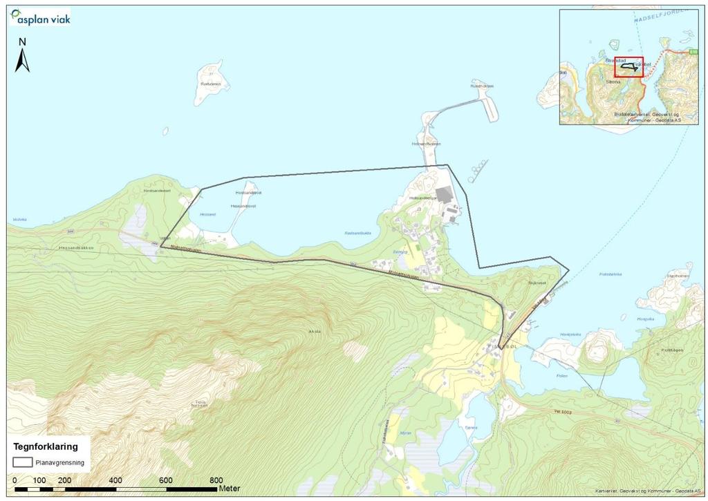 5 1 INNLEDNING Hadsel kommune ønsker å få etablert et olje- og miljøvernsenter i Fiskebøl, Hadsel kommune.