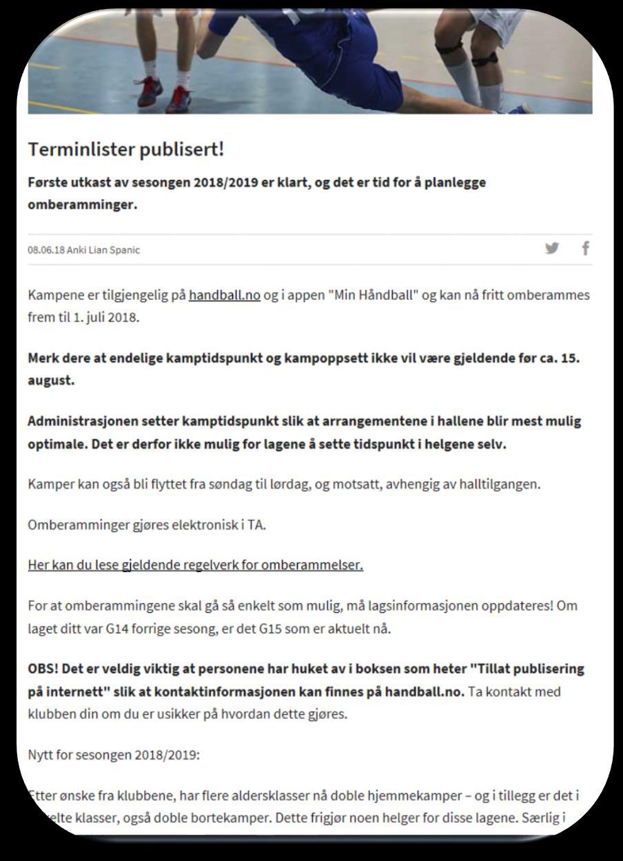 Anbefaler alle å ta seg tid til å lese informasjonen som Regionen legger ut i