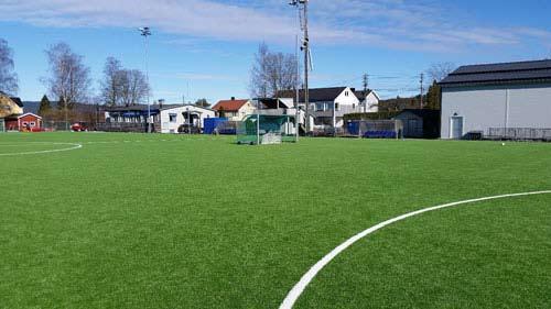 Grefsen Stadion, kunstgress anlegg med undervarme,(miljøvennlig jordvarme) Myrerjordet,