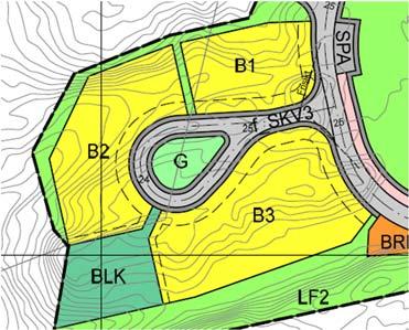 100 meter fra veien, og som tidligere nevnt mye høyere i terrenget. Administrasjonens samlede vurdering: Etter plan- og bygningsloven 12-14, er det åpnet opp for at det kan gjøres endringer av planer.