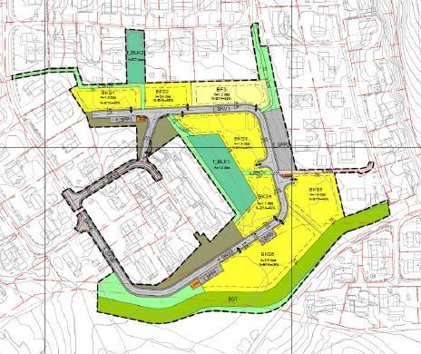 1 km vest for Klæbu sentrum. Planområdet er ca. 25,9 dekar, og består stort sett av myrterreng og barskog. En eksisterende skiløypetrase (lysløype) krysser planområdet i sør.